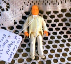 3.75 INCH 1981 THE DUKES OF HAZZARD MEGO BOSS HOGG FIGURINE, CIGAR